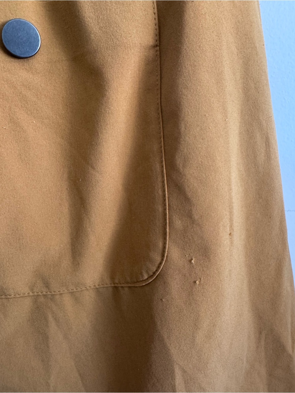 Athleta skyline shorts ll paperbag waist with a tie belt-mustard yellow - Picture 7 of 11
